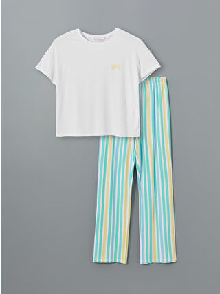 Light Yellow Printed