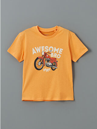 Açık Turuncu Çizgili