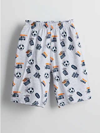 Gri Melanj Baskılı