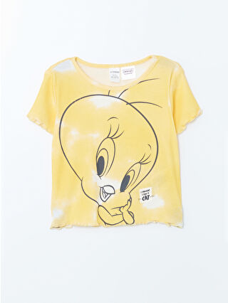 Yellow Printed