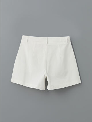 LC Waikiki Loose Fit Linen Blend Women's Shorts -S5DF18Z8