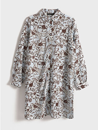 Light Blue Printed
