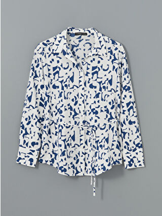 White Printed