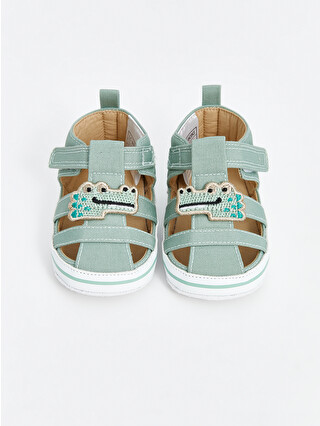 LCW STEPS Crocodile Printed Baby Boys' First Step Shoes - S5DJ07Z1