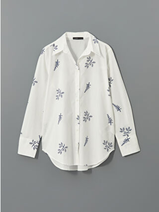 White Printed