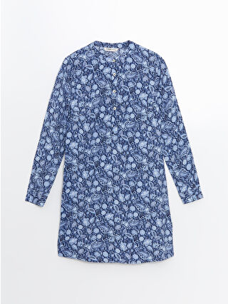 Navy Printed