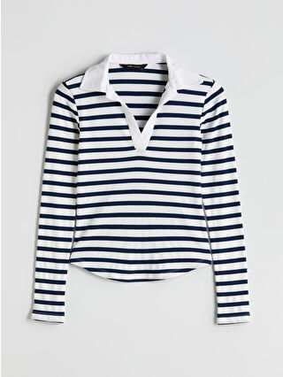 Navy Striped