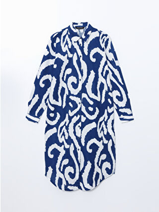 Navy Printed