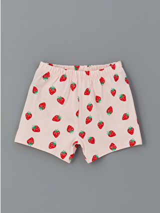 Açık Pembe Baskılı