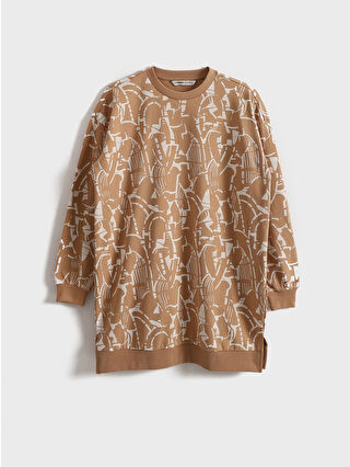 Brown Printed