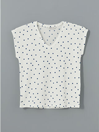 Navy Printed