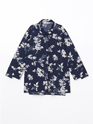 Navy Printed