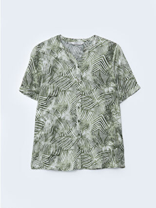 Olive Green Printed