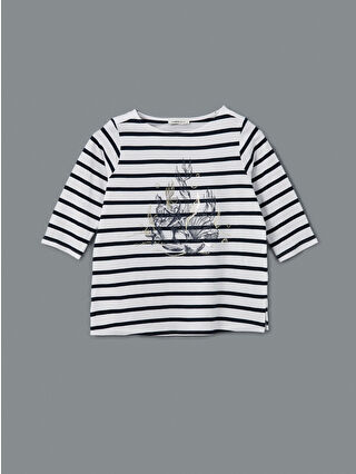 Navy Striped