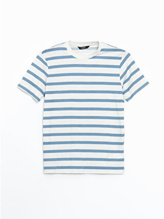 Dull Blue Striped