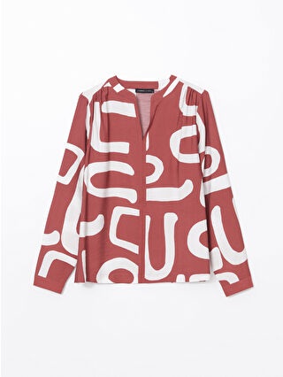 Red Printed