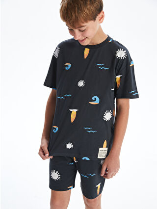 لون رمادي فاتح مطبوع