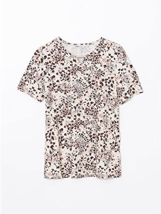 Beige Printed