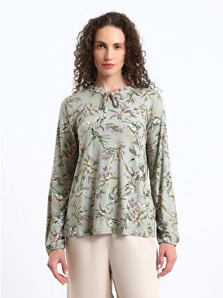 Mint Green Printed