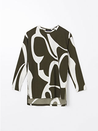 Khaki Printed