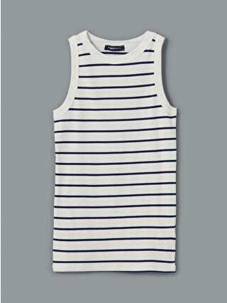 Navy Striped