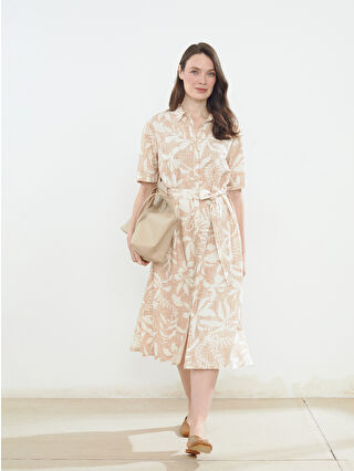 Beige Printed