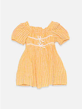 Açık Turuncu Baskılı