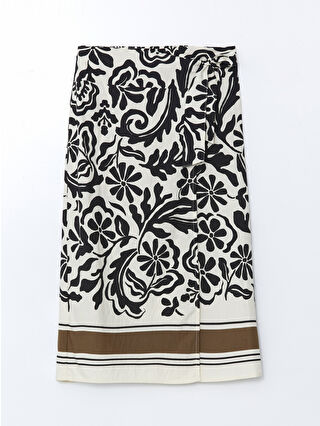 لون فانيلا مطبوع