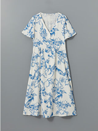Navy Printed