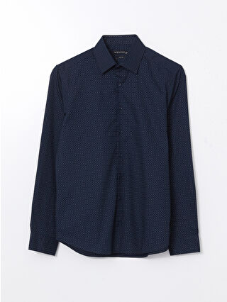 Navy Printed