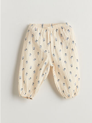 Açık Bej Baskılı