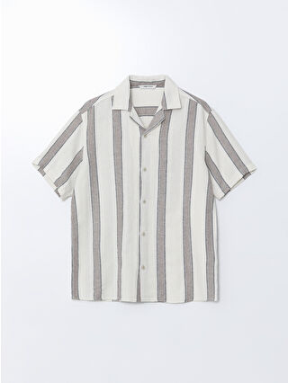 Dark Beige Striped