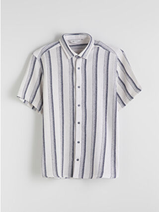 Navy Striped