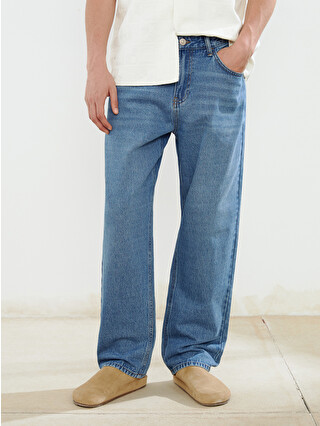 XSIDE Baggy Fit Men's Jeans - S5FC42Z8-H45 | LC Waikiki