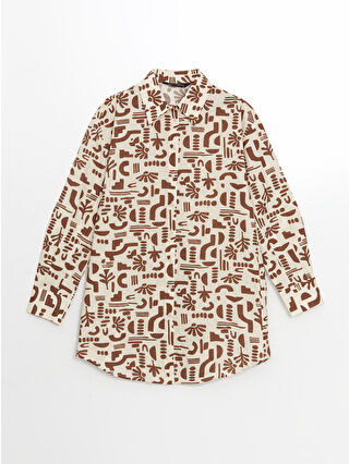 Brown Printed