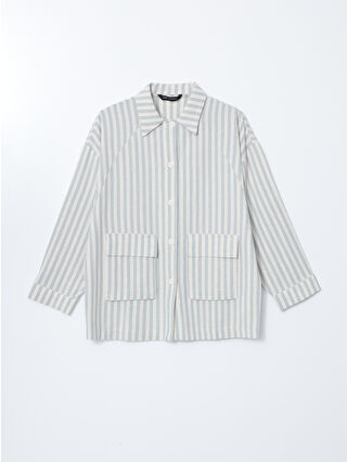 Açık Yeşil Çizgili