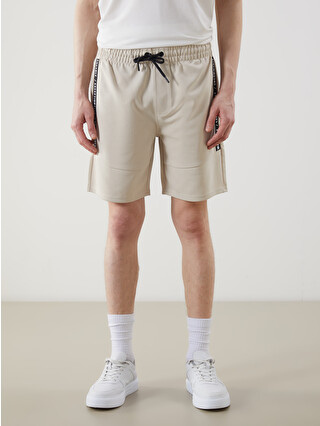 XSIDE Drawstring Knit Men's Shorts - S5FF33Z8-Z4B | LC Waikiki