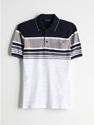 Navy Striped