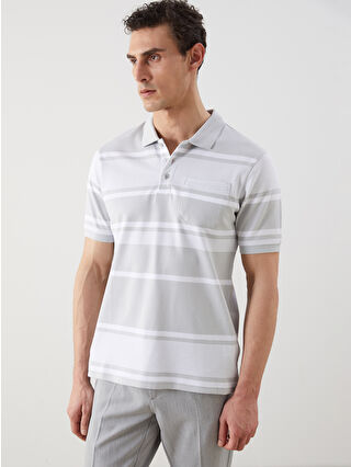 Light Grey Striped