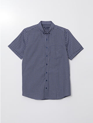 Navy Checked
