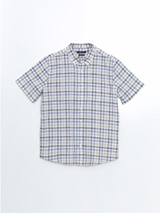 Beige Checked