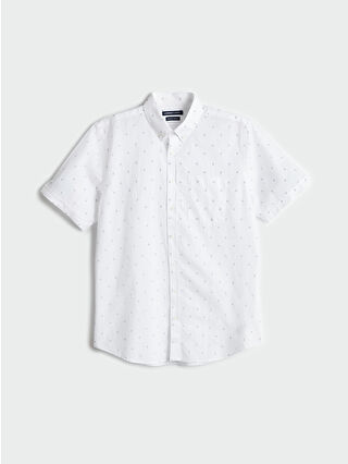 White Printed
