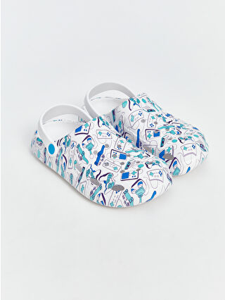 White Printed