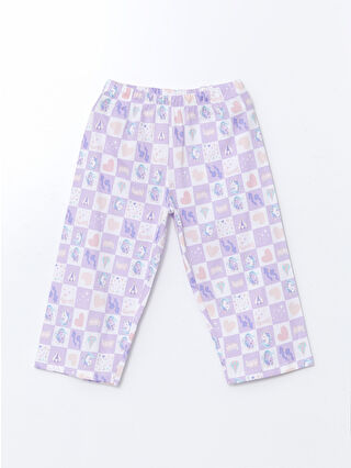 Canlı Lila Baskılı