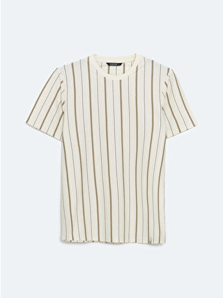 Beige Striped