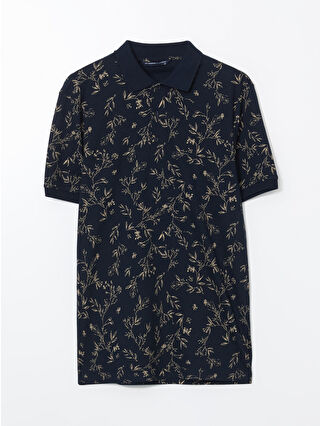 Navy Printed