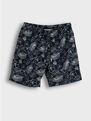 Navy Printed