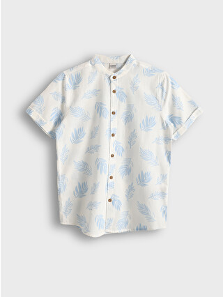 White Printed