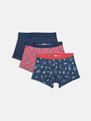 Navy Printed