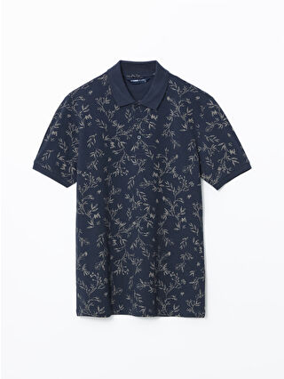 Navy Printed